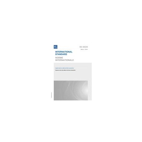 IEC 60230 Ed. 2.0 b:2018