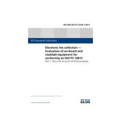 BS DD CEN ISO/TS 13143-1:2011