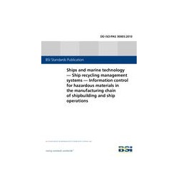 BS DD ISO/PAS 30005:2010