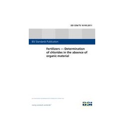 BS DD CEN/TS 16195:2011