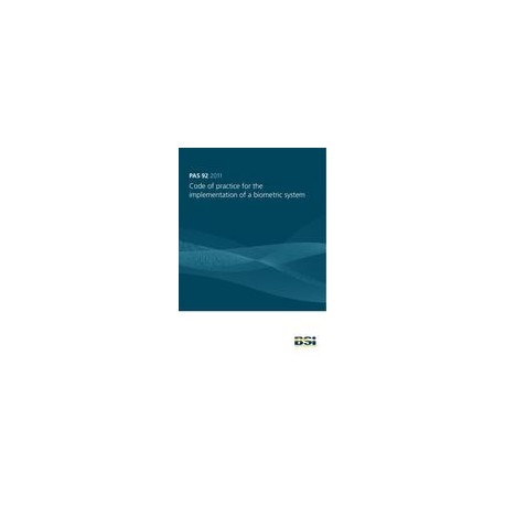 BS PAS 92:2011