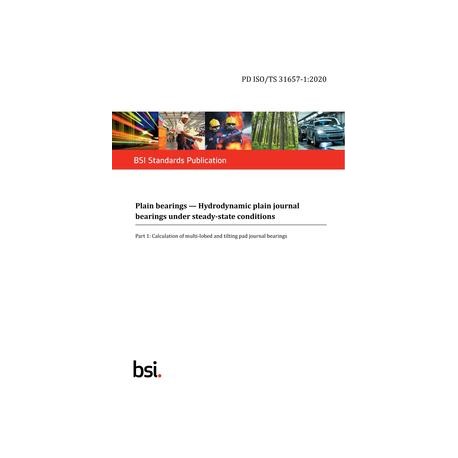 BS PD ISO/TS 31657-1:2020