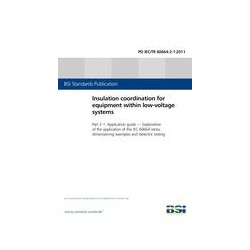 BS PD IEC/TR 60664-2-1:2011