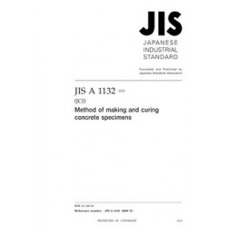 JIS A 1132:2020