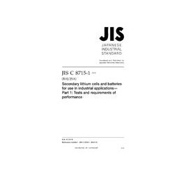 JIS C 8715-1:2018