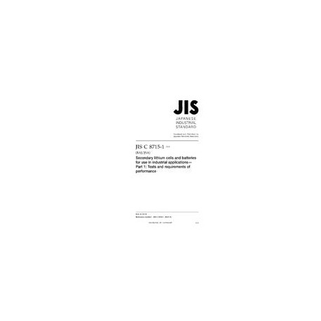 JIS C 8715-1:2018