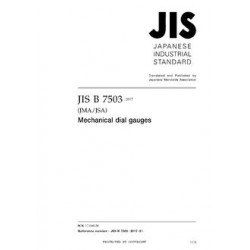 JIS B 7503:2017