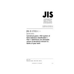 JIS B 1702-1:2016