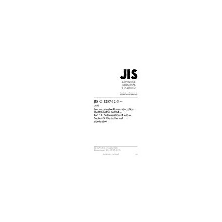JIS G 1257-12-3:2013