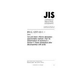 JIS G 1257-10-1:2013