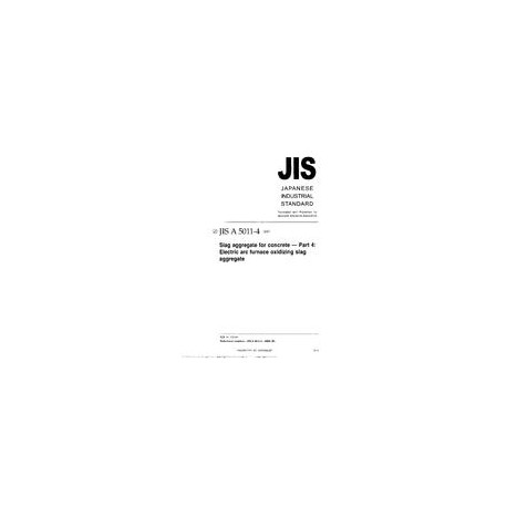 JIS A 5011-4:2003