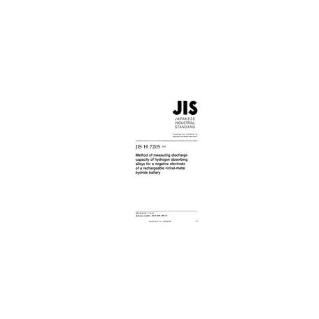 JIS H 7205:2003
