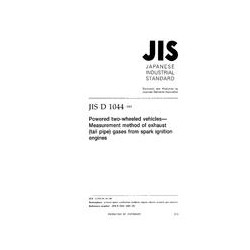JIS D 1044:2001