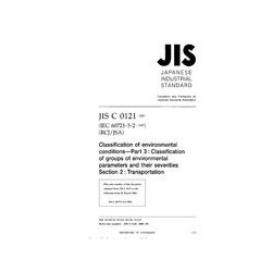 JIS C 60721-3-2:2001