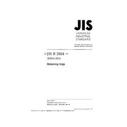 JIS B 2804:2001