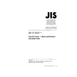 JIS D 6023:1999