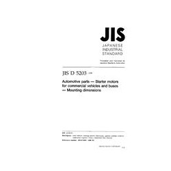 JIS D 5203:1998