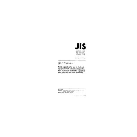 JIS C 5101-4:1998