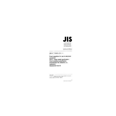 JIS C 5101-2-1:1998