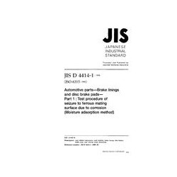 JIS D 4414-1:1998