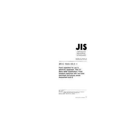 JIS C 5101-15-2:1998