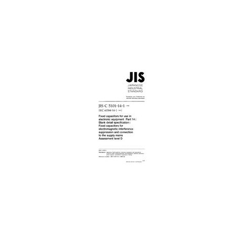 JIS C 5101-14-1:1998