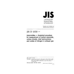 JIS D 1030:1998