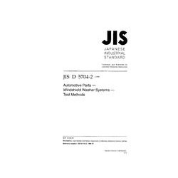 JIS D 5704-2:1998