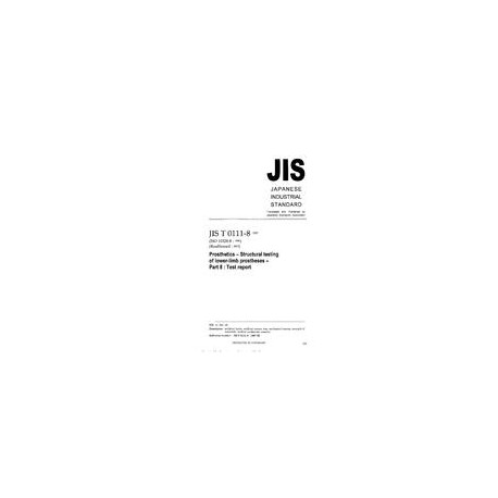 JIS T 0111-8:1997
