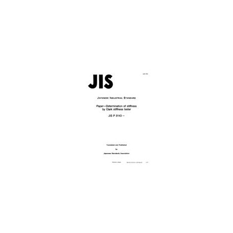 JIS P 8143:1996
