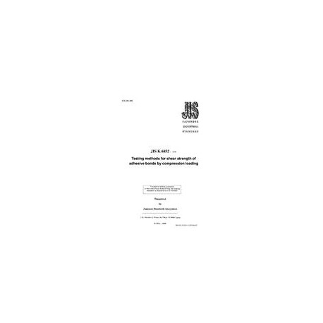 JIS K 6852:1994