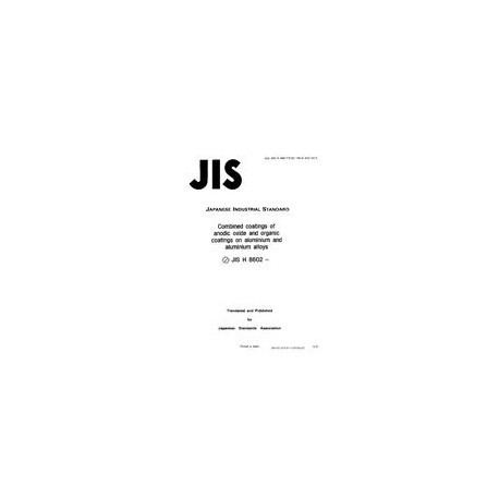 JIS H 8602:1992