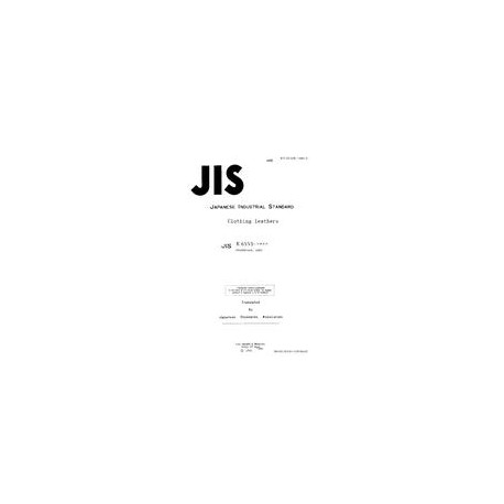 JIS K 6553:1977