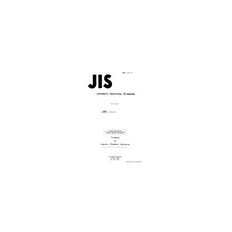 JIS K 1355:1954