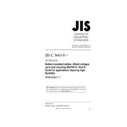 JIS C 3663-8:2010/AMENDMENT 1:2017