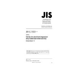 JIS G 3323:2012/AMENDMENT 1:2017