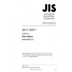 JIS C 6838:2001/AMENDMENT 1:2019