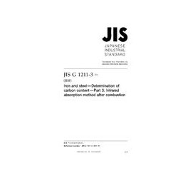 JIS G 1211-3:2011