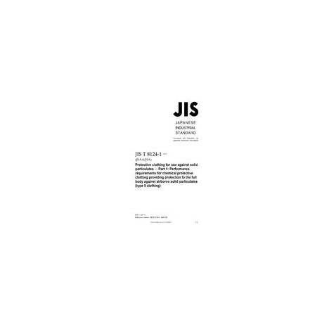 JIS T 8124-1:2010