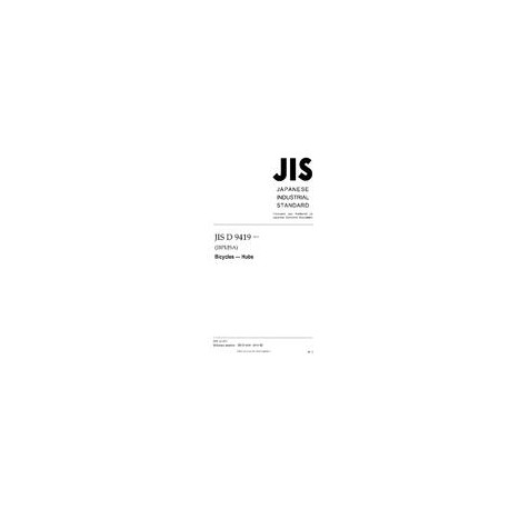 JIS D 9419:2010