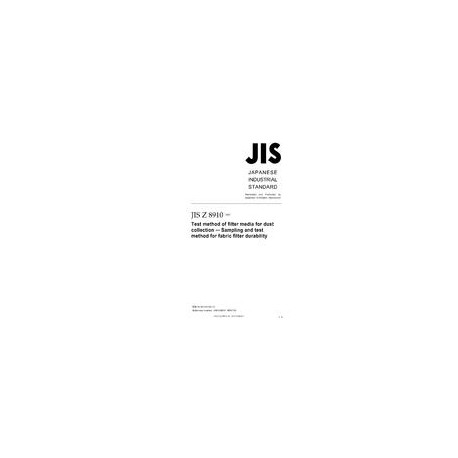 JIS Z 8910:2007