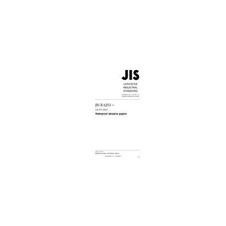 JIS R 6253:2006