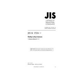 JIS K 1524:1978/AMENDMENT 1:2006