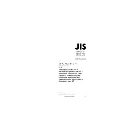 JIS C 5101-14-3:2009