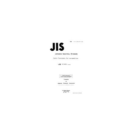 JIS D 5403:1989