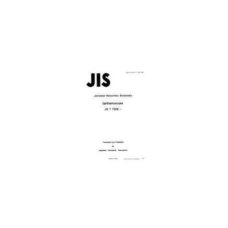 JIS T 7306:1988