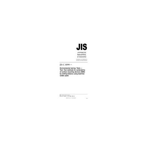 JIS C 0099:2005