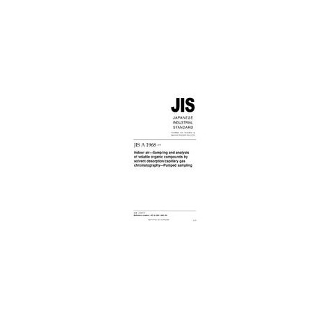 JIS A 1968:2005