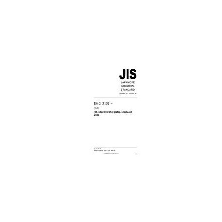 JIS G 3131:2005
