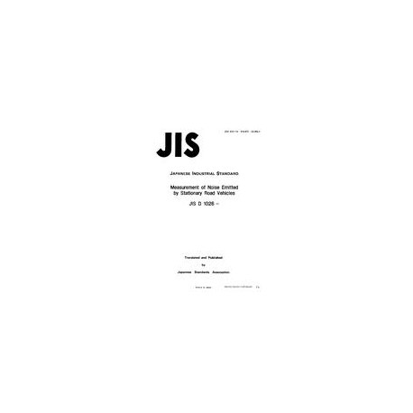 JIS D 1026:1987